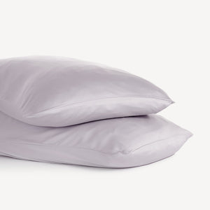 Ottoline Pillowcases for Beds in Cool Bamboo Viscose