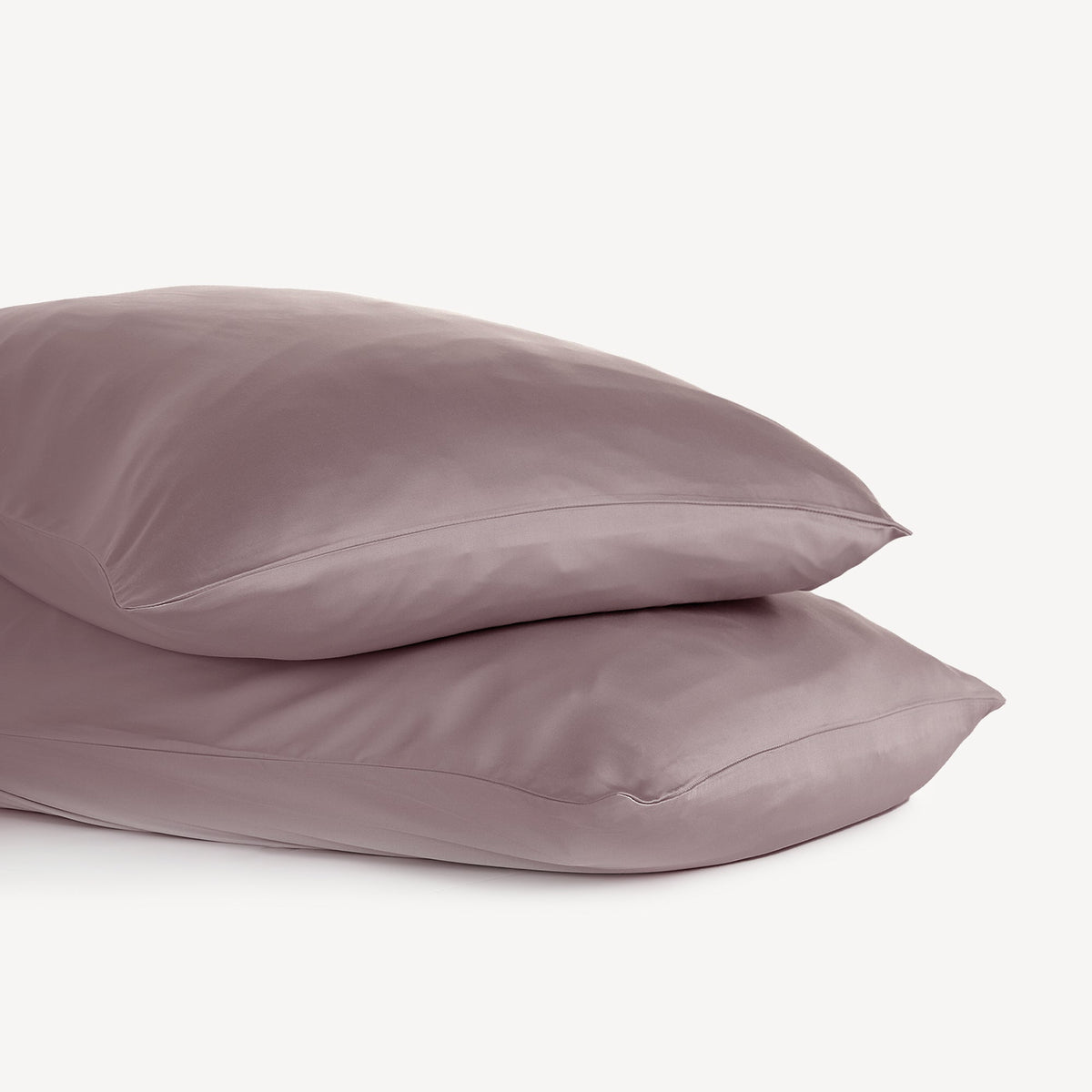 Ottoline Pillowcases for Beds in Cool Bamboo Viscose