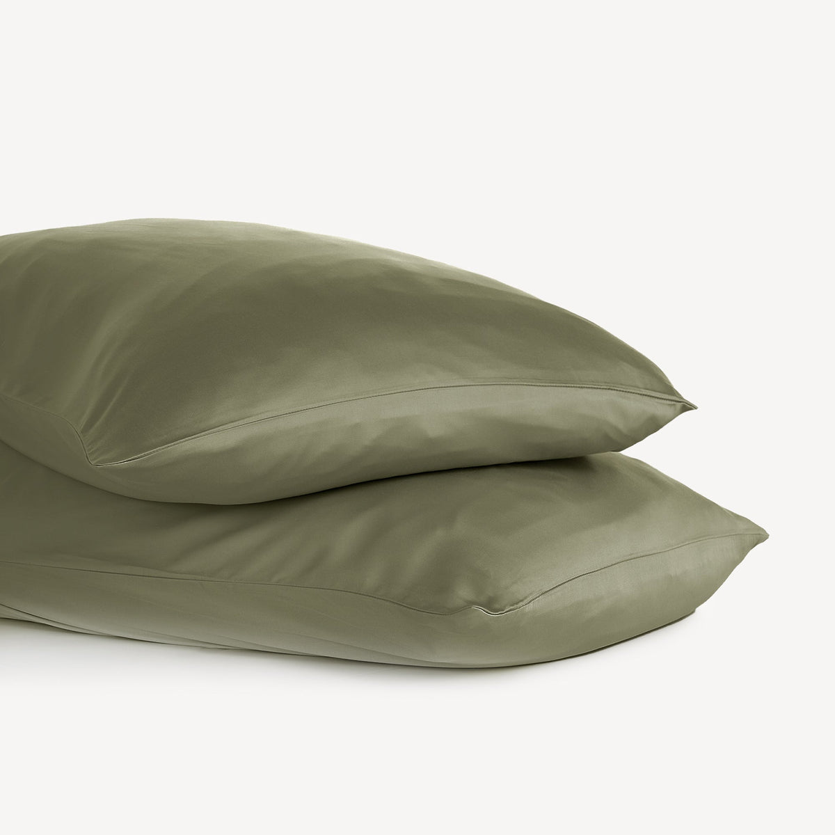 Ottoline Pillowcases for Beds in Cool Bamboo Viscose