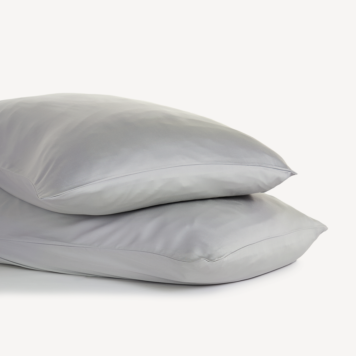 Ottoline Pillowcases for Beds in Cool Bamboo Viscose