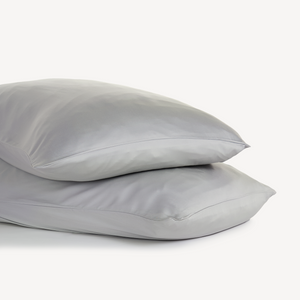 Ottoline Pillowcases for Beds in Cool Bamboo Viscose
