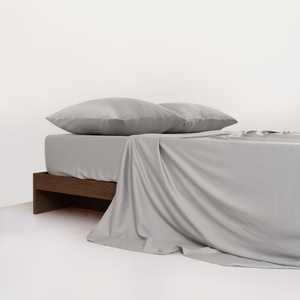 Ottoline Pillowcases for Beds in Cool Bamboo Viscose