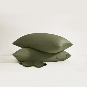 Ottoline Pillowcases for Beds in Cool Bamboo Viscose