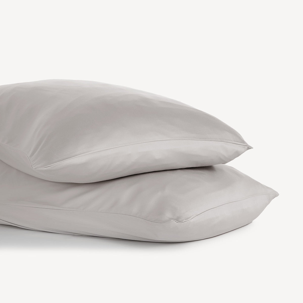 Ottoline Pillowcases for Beds in Cool Bamboo Viscose
