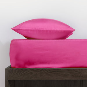 Ottoline Pillowcases for Beds in Cool Bamboo Viscose