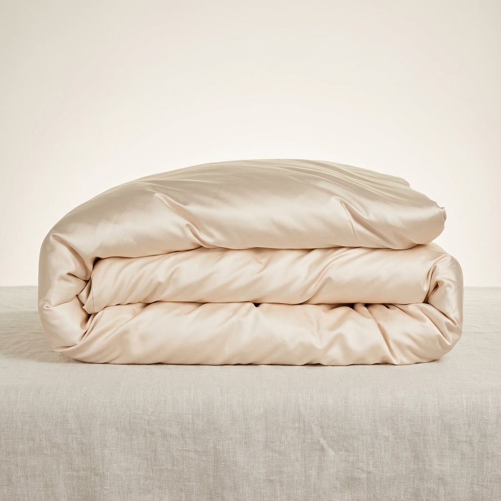 Bianca Bamboo Quilt Cover for Hot Sleepers with Cool Sateen