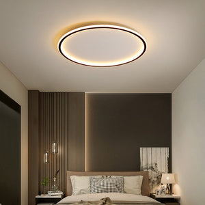 Alessandra Ring Ceiling Light for Bedrooms with Tri Color