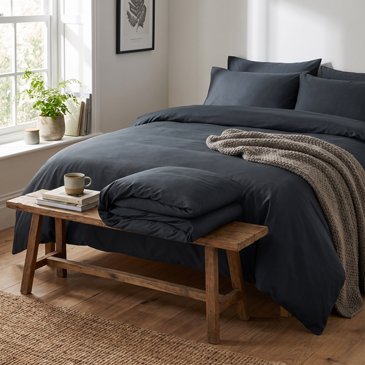 Bianca Bamboo Quilt Cover for Hot Sleepers with Cool Sateen