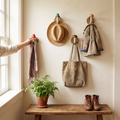 Rosalind Mushroom Wall Hooks for Kids with 4 Pegs