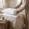 Ottoline Pillowcases for Beds in Cool Bamboo Viscose