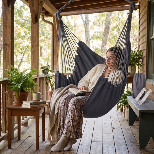 Elara Haus Indoor and Outdoor Hanging Swing Chair